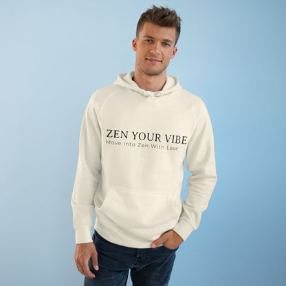 Zen Your Vibe Geometric Heart Hoodie