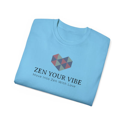 Zen Your Vibe Inspirational Graphic T-Shirt