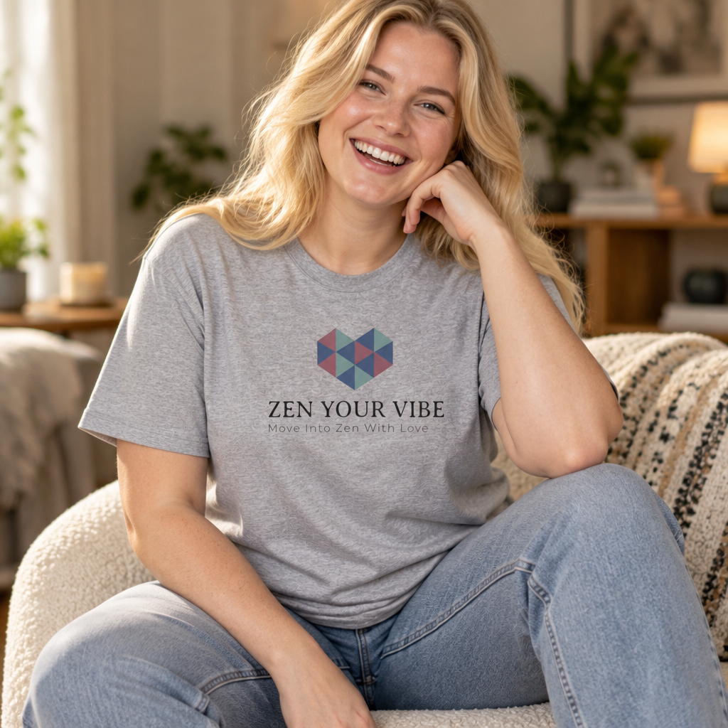 Zen Your Vibe Inspirational Graphic T-Shirt