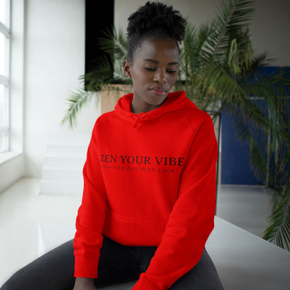 Zen Your Vibe Geometric Heart Hoodie