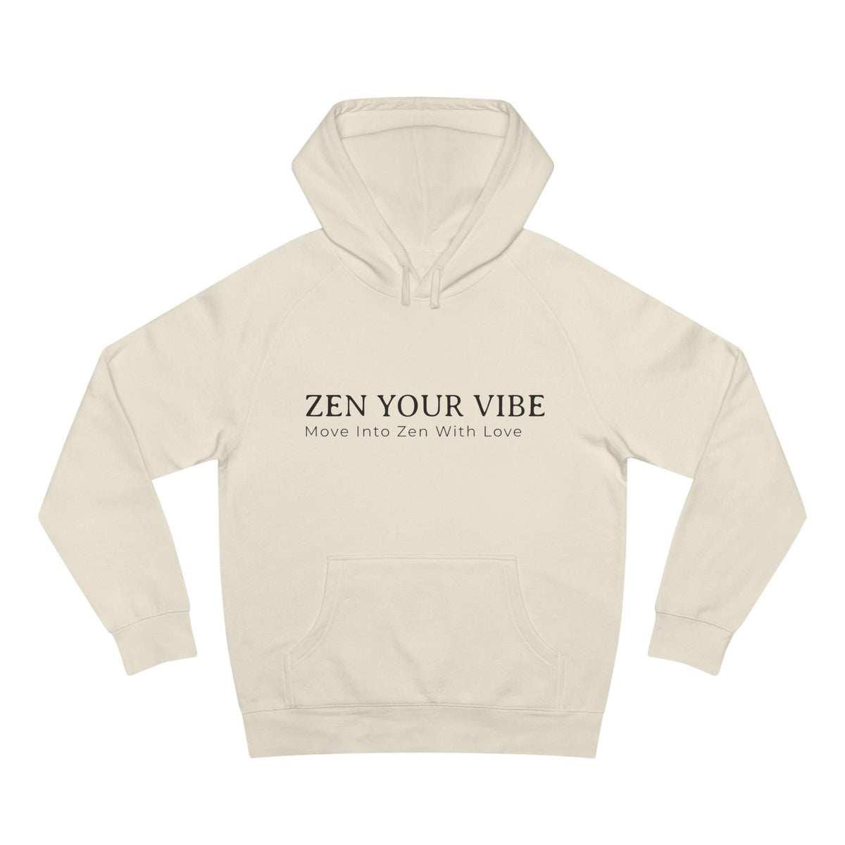Zen Your Vibe Geometric Heart Hoodie