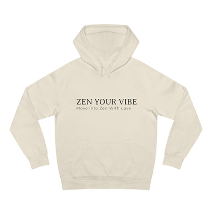 Zen Your Vibe Geometric Heart Hoodie