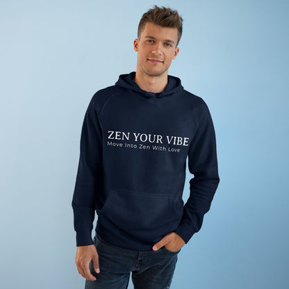 Zen Your Vibe Geometric Heart Hoodie