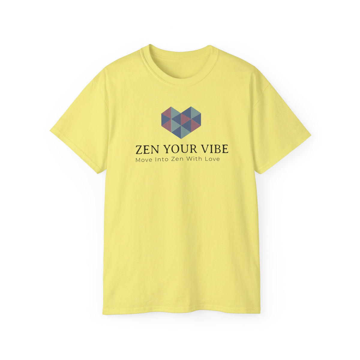 Zen Your Vibe Inspirational Graphic T-Shirt