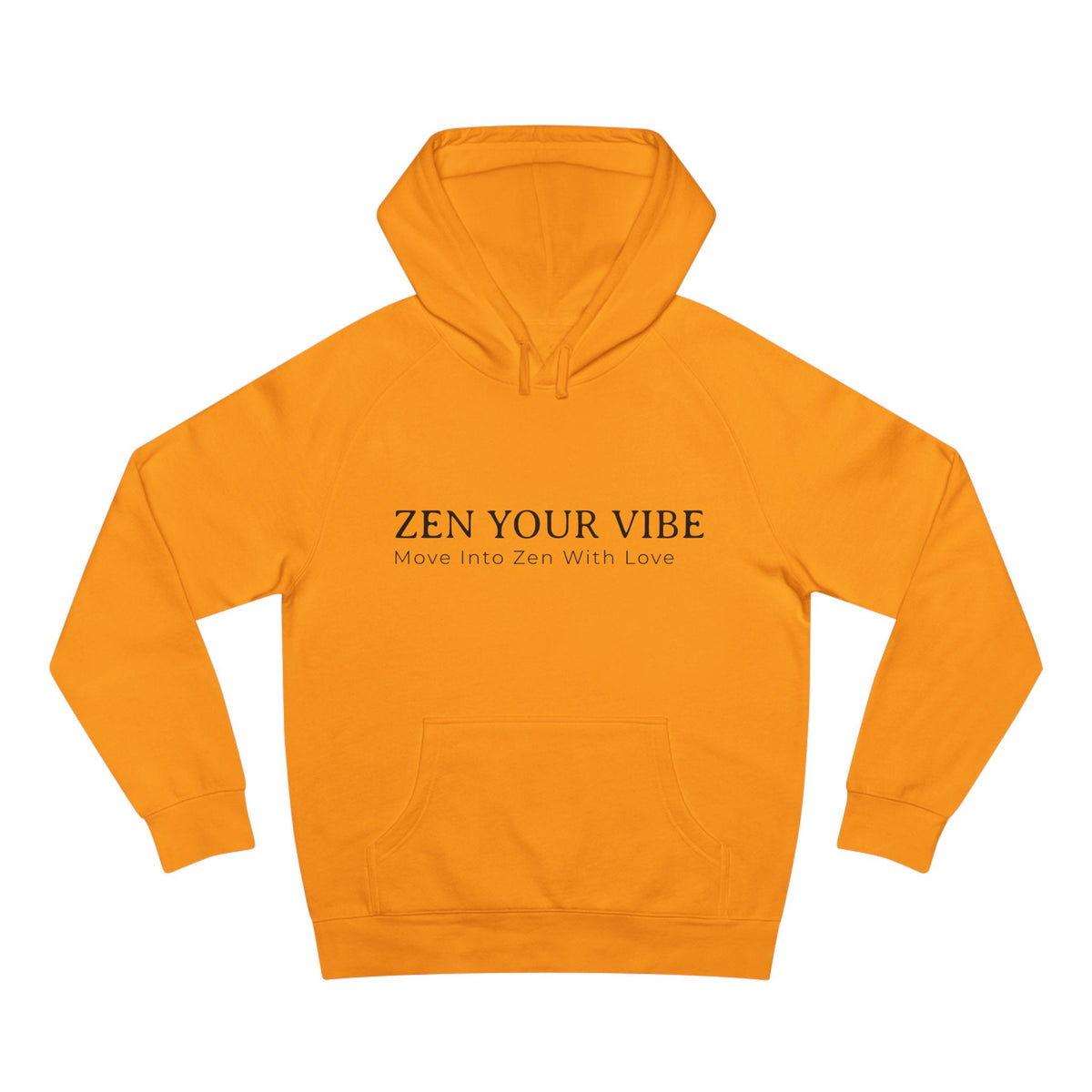 Zen Your Vibe Geometric Heart Hoodie