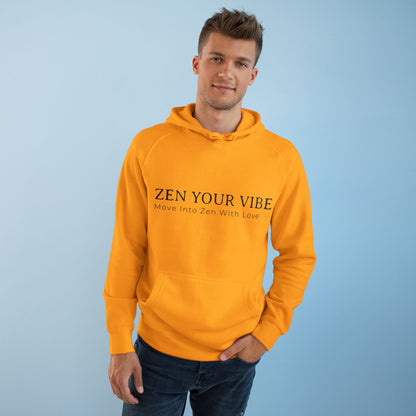 Zen Your Vibe Geometric Heart Hoodie
