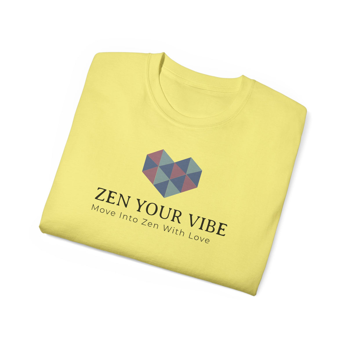Zen Your Vibe Inspirational Graphic T-Shirt