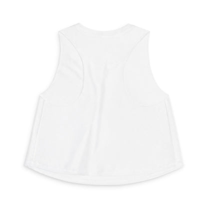 Geometric Heart Women's Crop Top