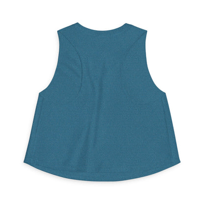 Geometric Heart Women's Crop Top
