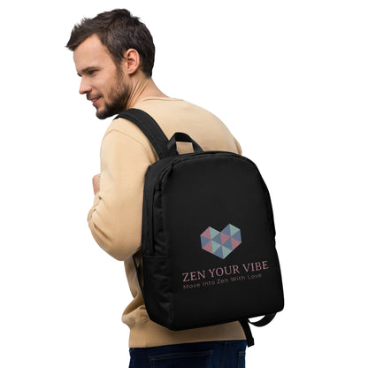 ZYV Minimalist Backpack - Black