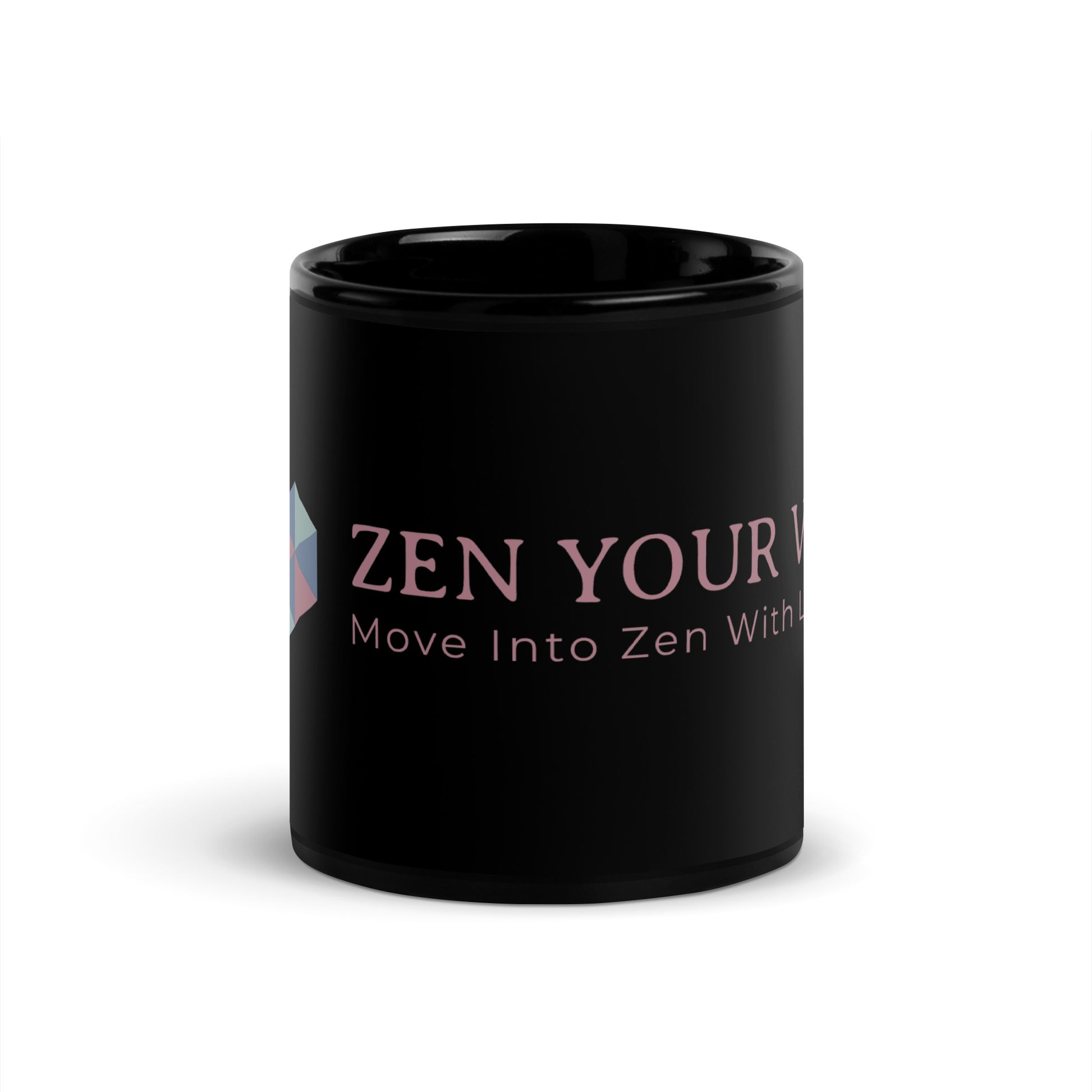 ZYN Black Glossy Mug - Zen Your Vibe 