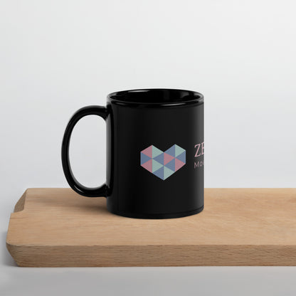 ZYN Black Glossy Mug - Zen Your Vibe 