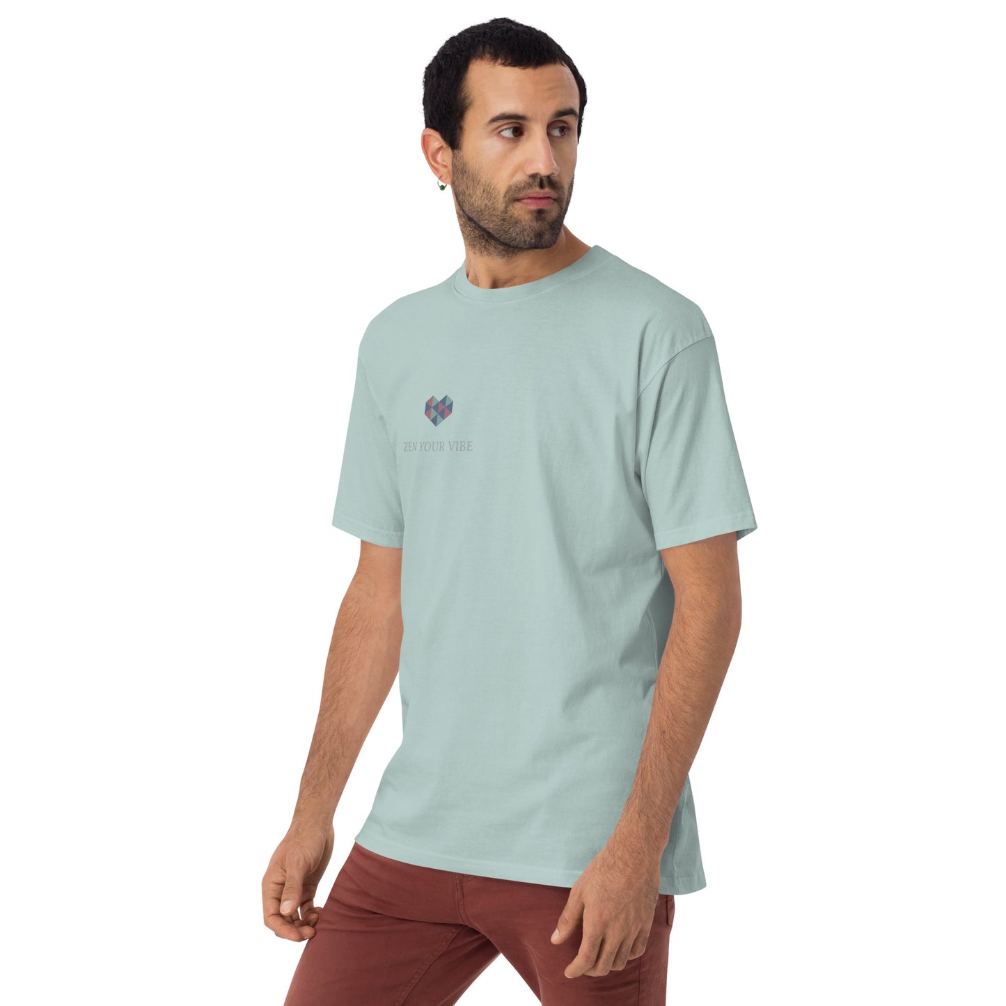 Heart ZYV Men’s Tee - Zen Your Vibe 