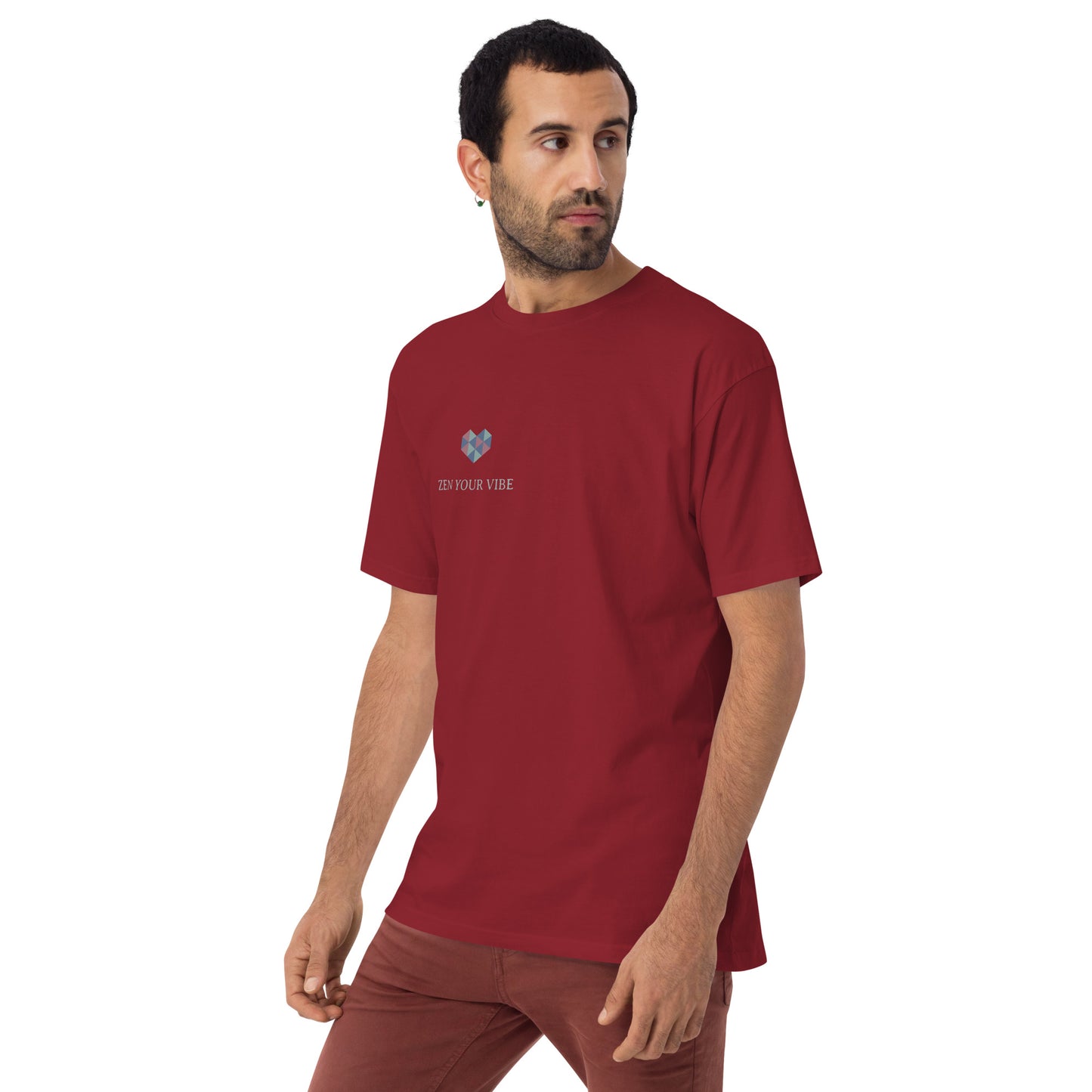 Heart ZYV Men’s Tee - Zen Your Vibe 