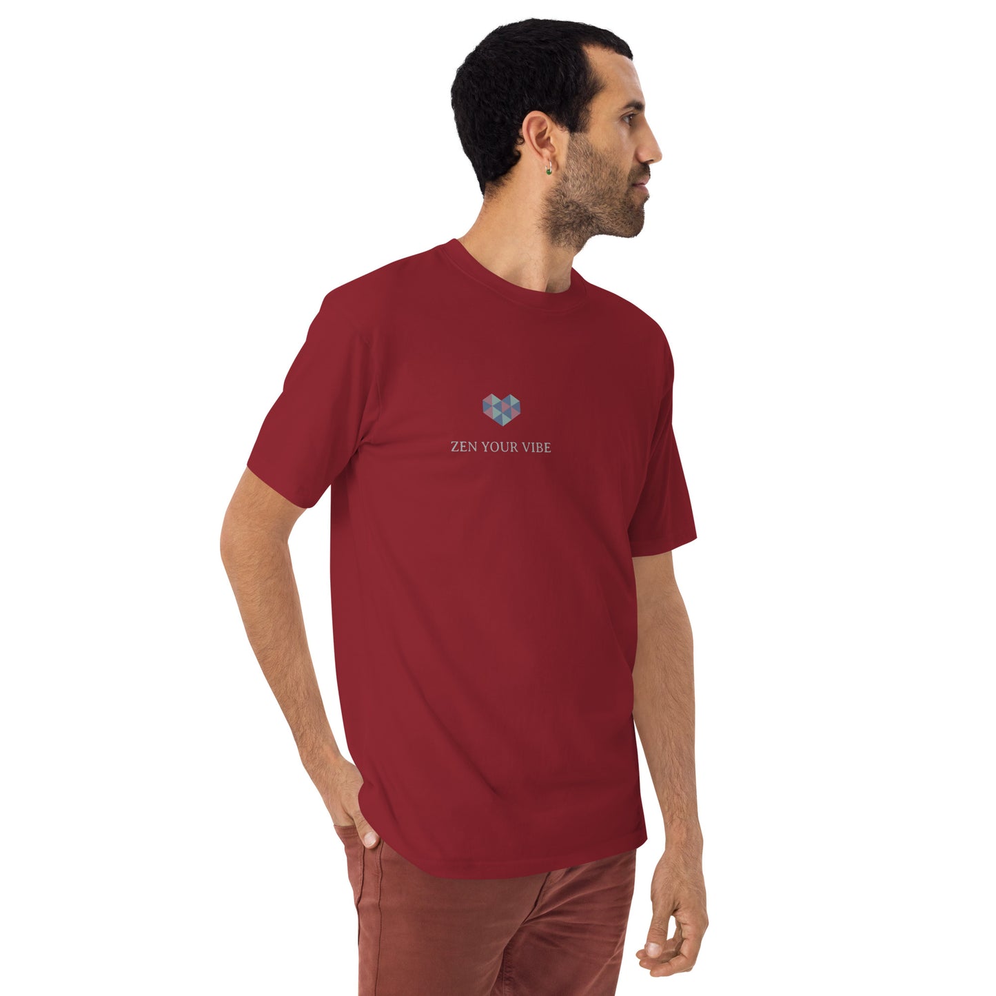 Heart ZYV Men’s Tee - Zen Your Vibe 