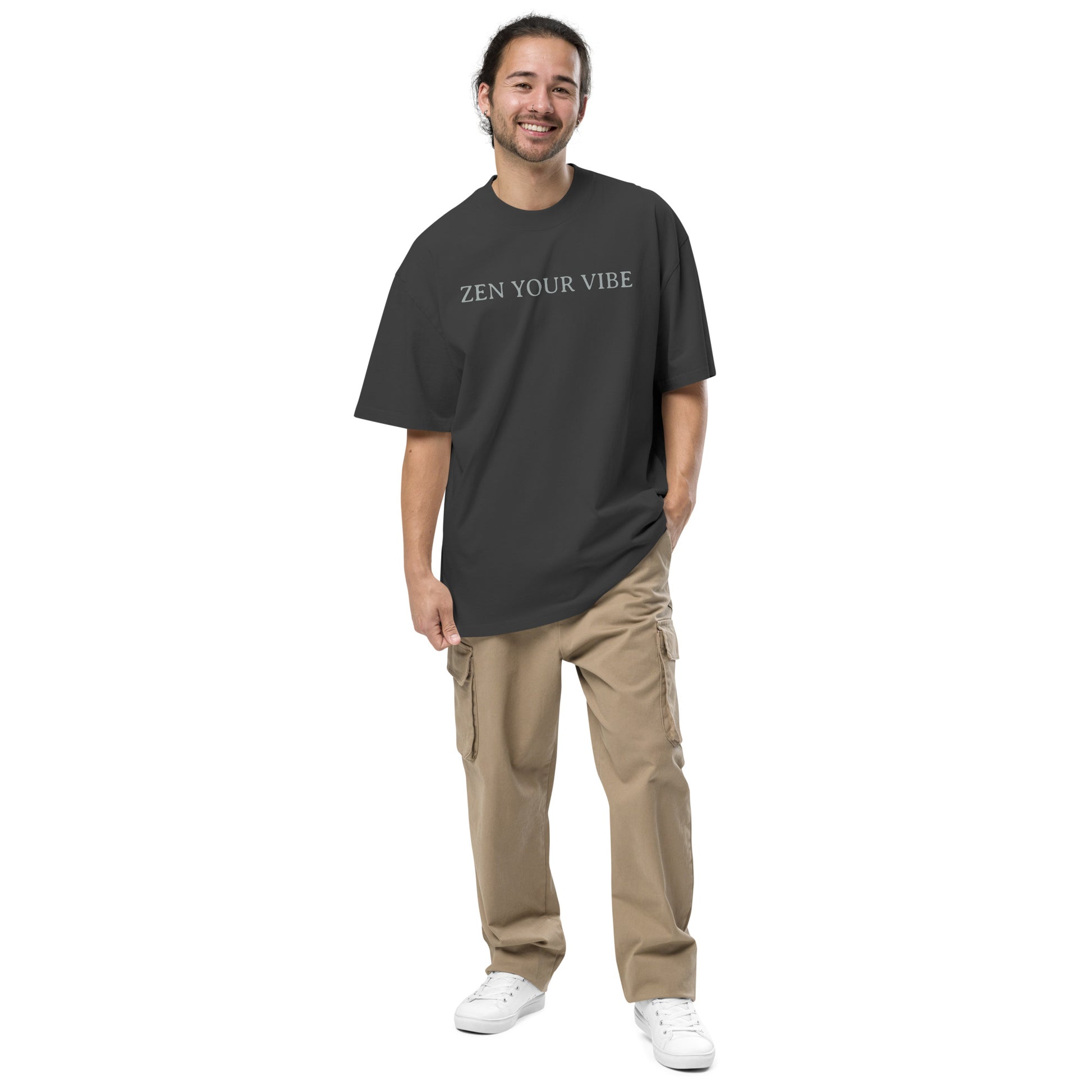 ZYV Oversized Faded T-shirt - Zen Your Vibe 