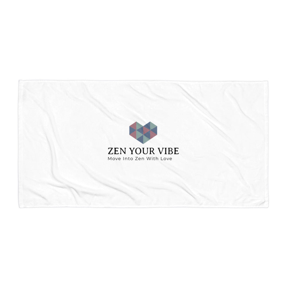 ZYV Heart Towel - Zen Your Vibe 