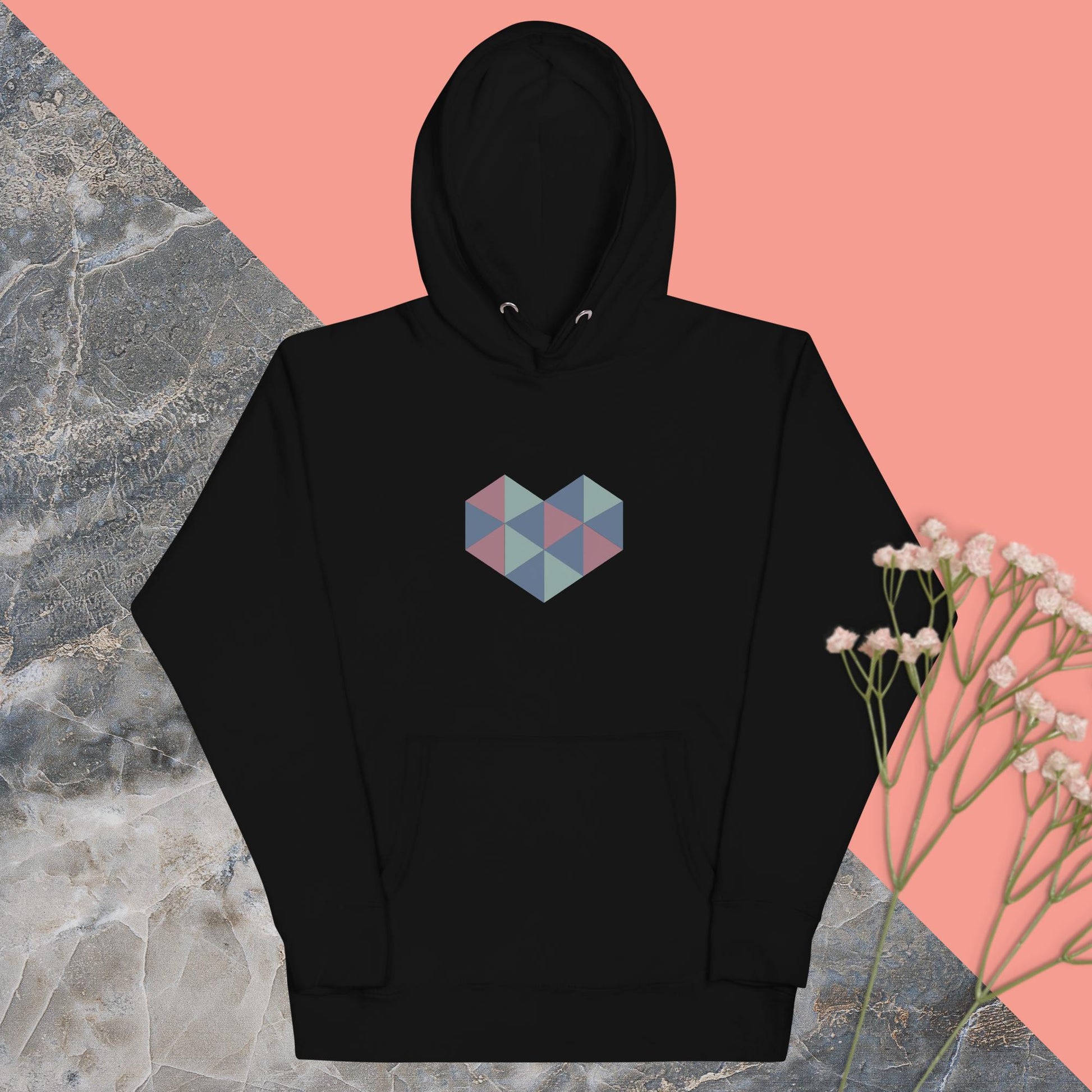 Heart Unisex Hoodie - Zen Your Vibe 