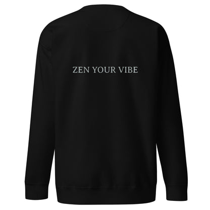 Heart Unisex Premium Sweatshirt - Zen Your Vibe 