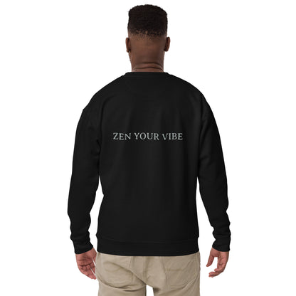 Heart Unisex Premium Sweatshirt - Zen Your Vibe 