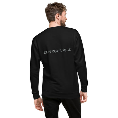 Heart Unisex Premium Sweatshirt - Zen Your Vibe 