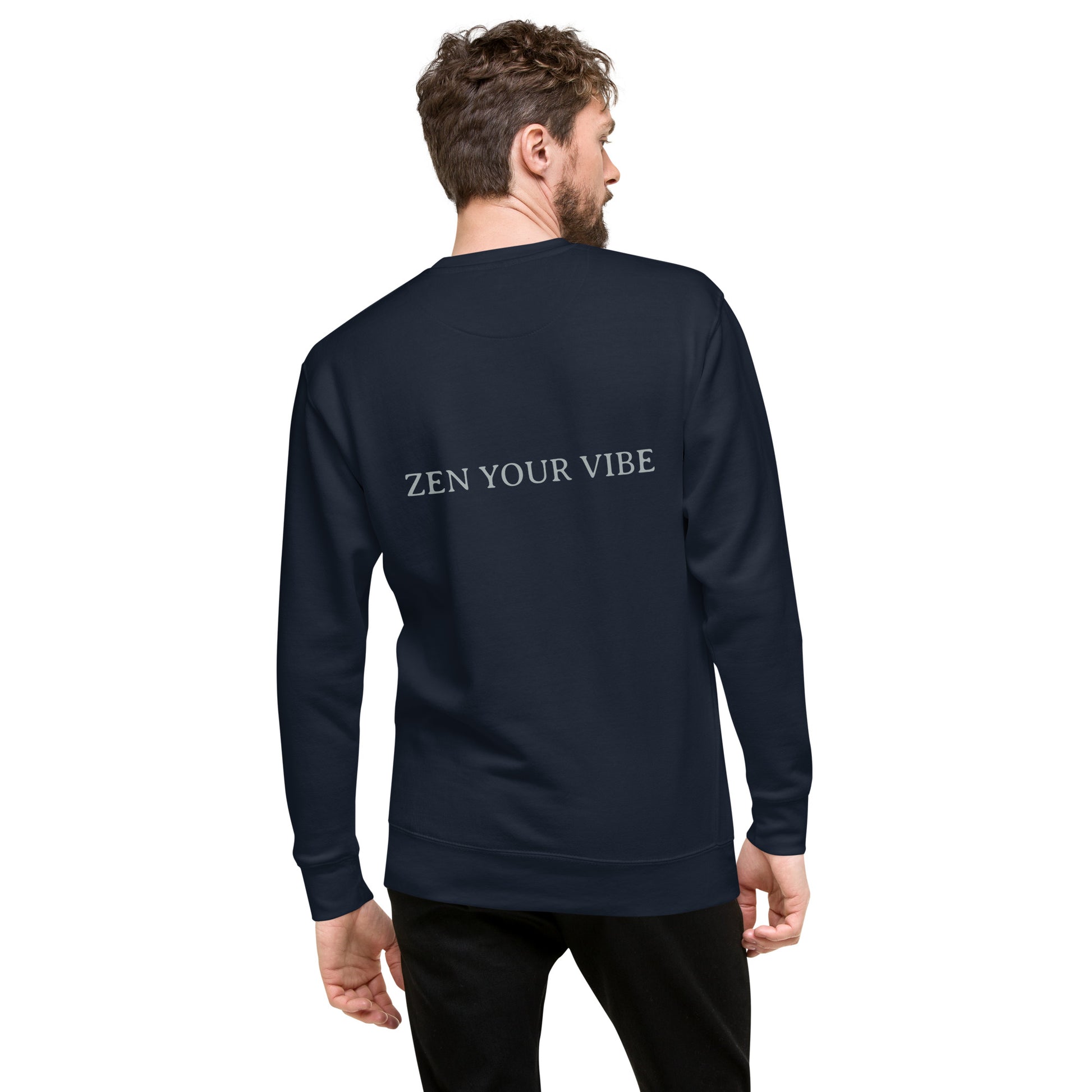 Heart Unisex Premium Sweatshirt - Zen Your Vibe 